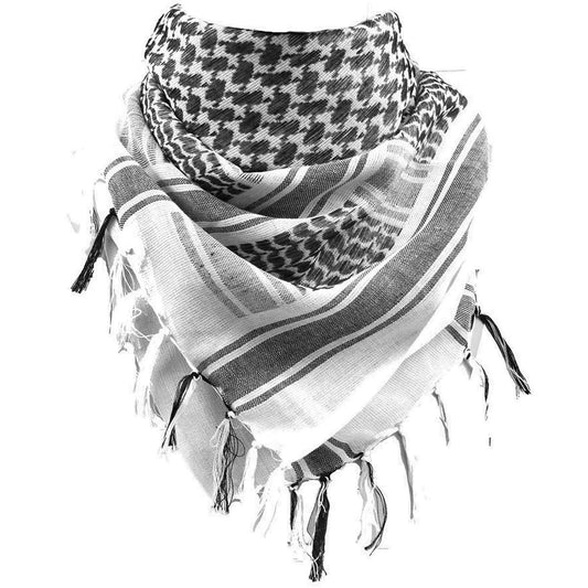 Kufiya Keffiyeh Palestijnse sjaal - Zwart wit